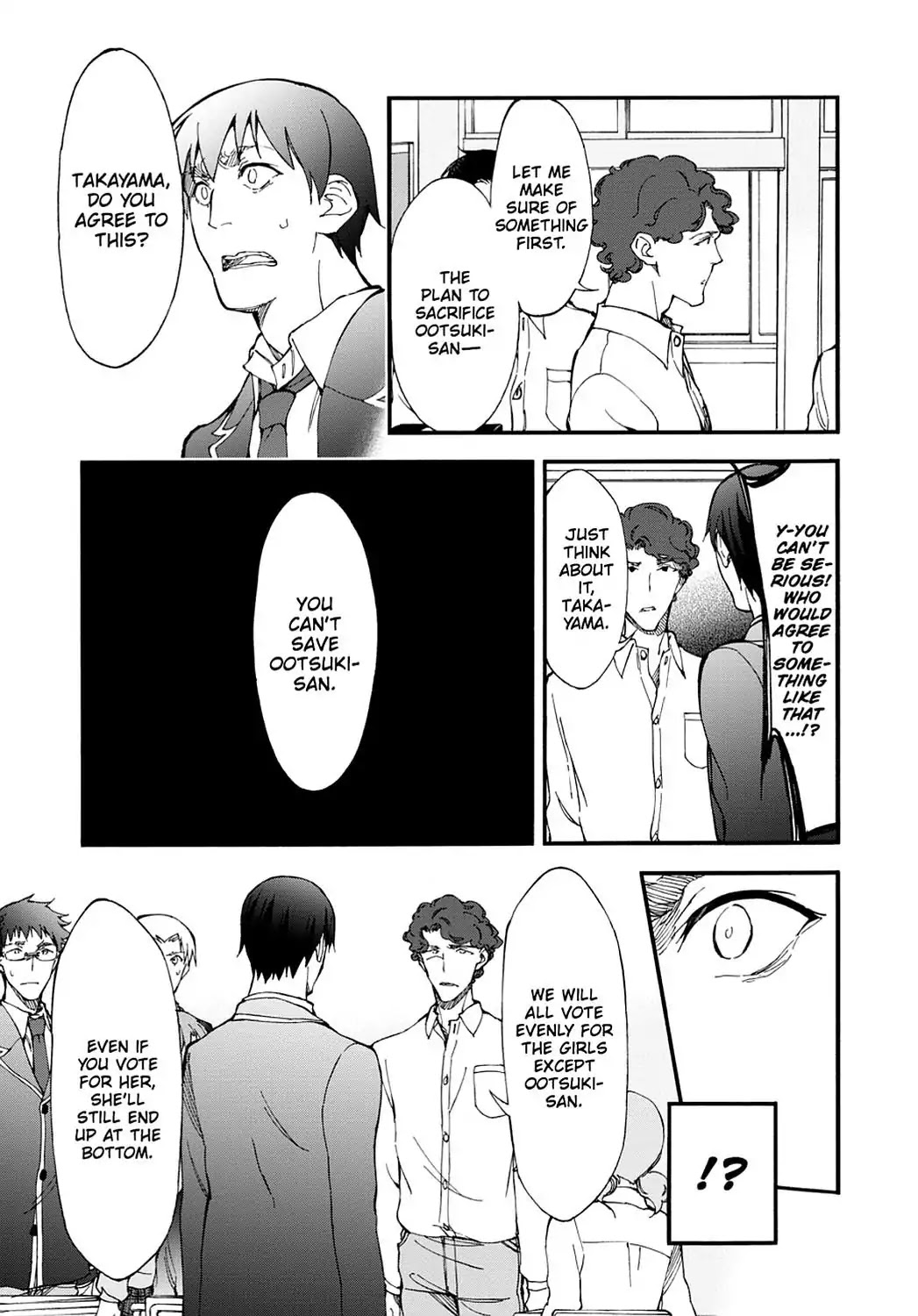 Touhyou Game - Anata ni Kuroki Ippyou o Chapter 8 page 25 - Chapter 8