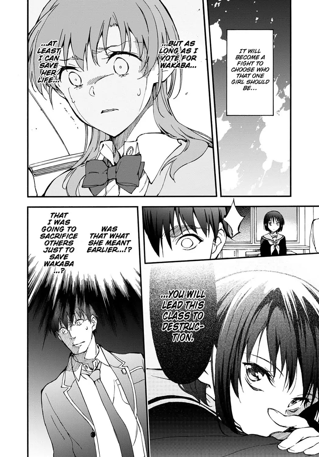 Touhyou Game - Anata ni Kuroki Ippyou o Chapter 8 page 28 - Chapter 8