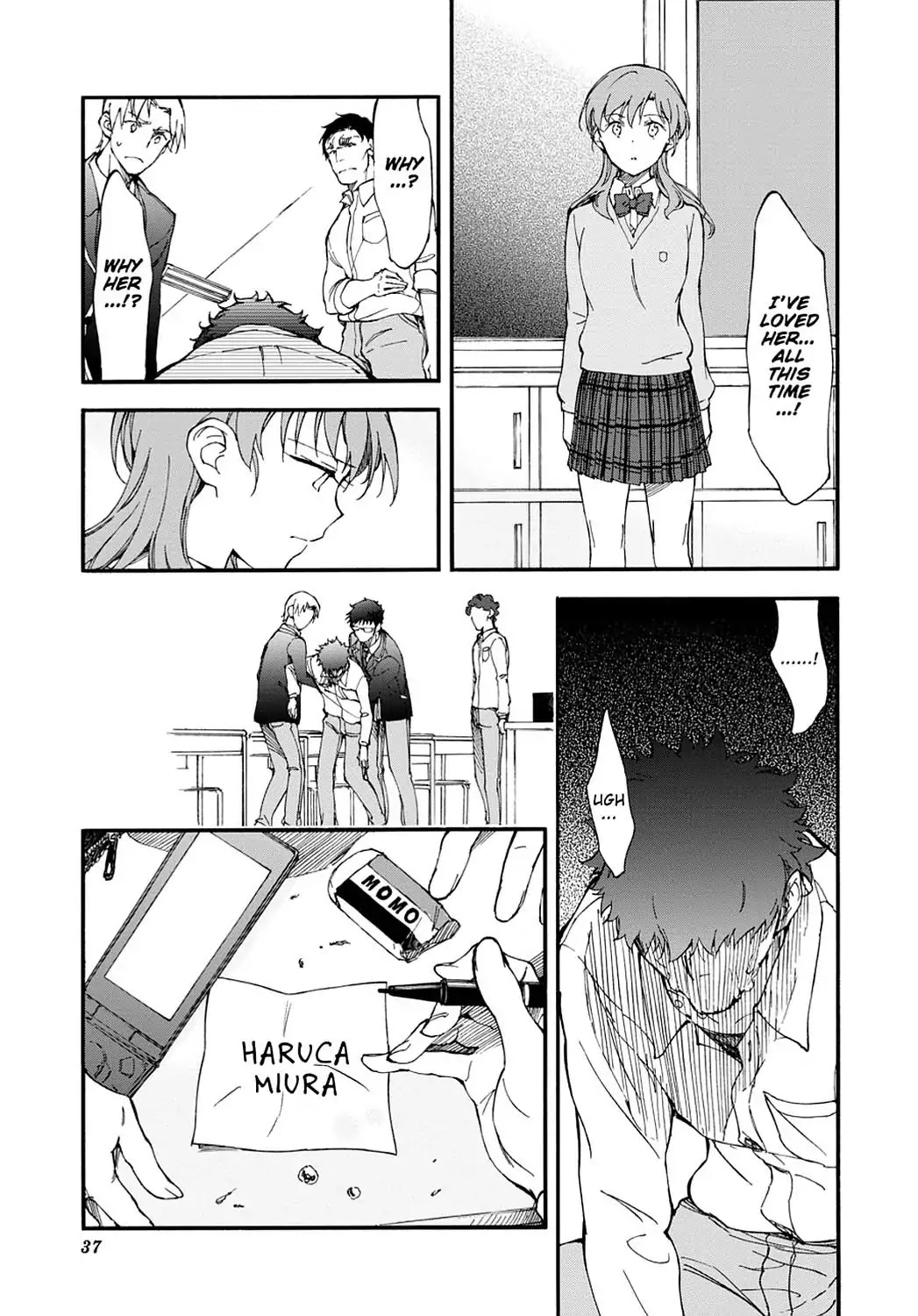 Touhyou Game - Anata ni Kuroki Ippyou o Chapter 8 page 37 - Chapter 8