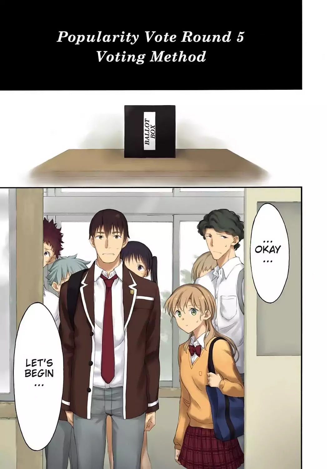 Touhyou Game - Anata ni Kuroki Ippyou o Chapter 8 page 6 - Chapter 8