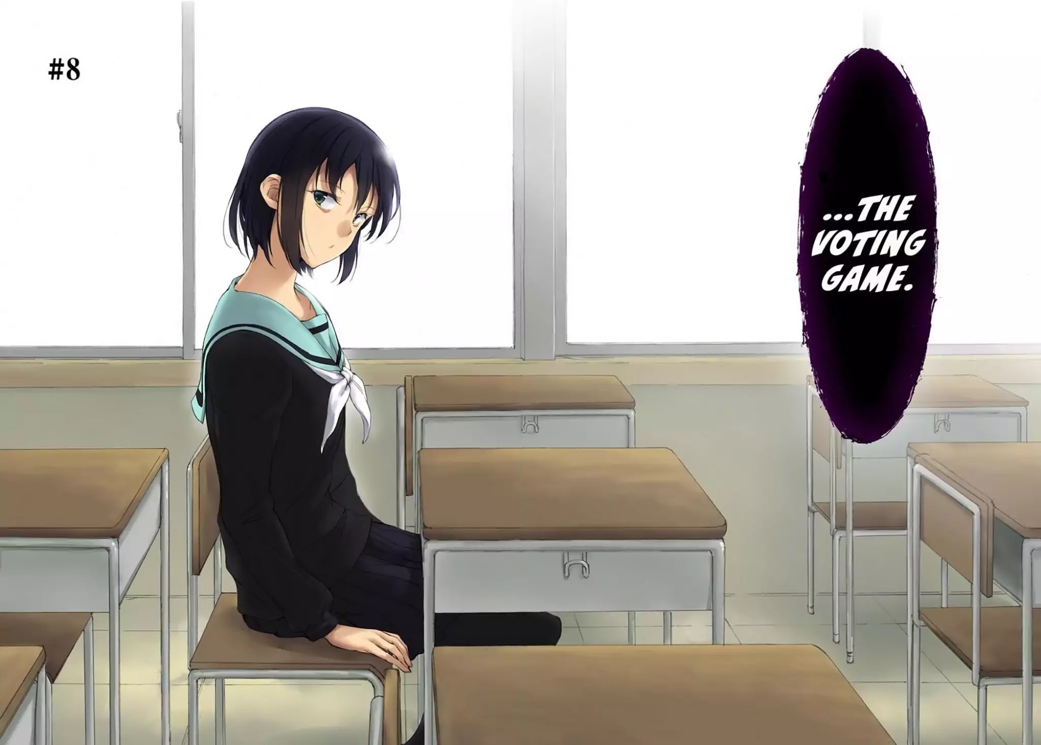 Touhyou Game - Anata ni Kuroki Ippyou o Chapter 8 page 7 - Chapter 8