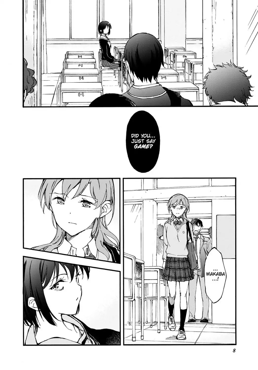 Touhyou Game - Anata ni Kuroki Ippyou o Chapter 8 page 8 - Chapter 8