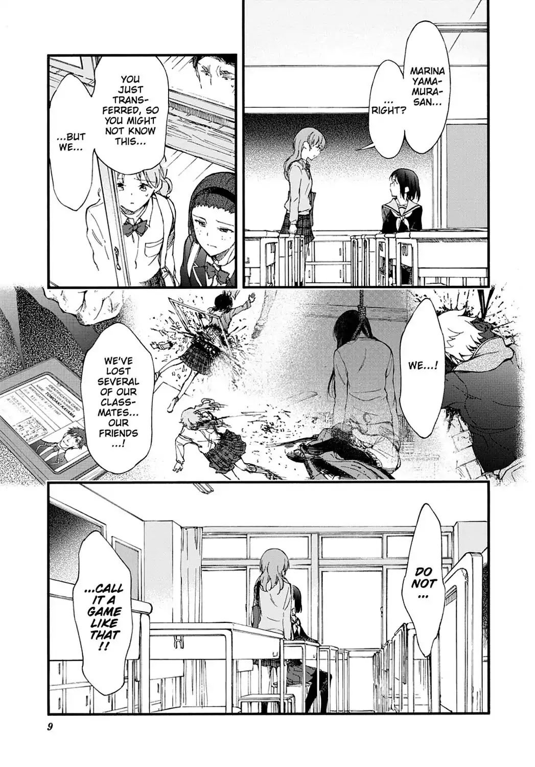 Touhyou Game - Anata ni Kuroki Ippyou o Chapter 8 page 9 - Chapter 8