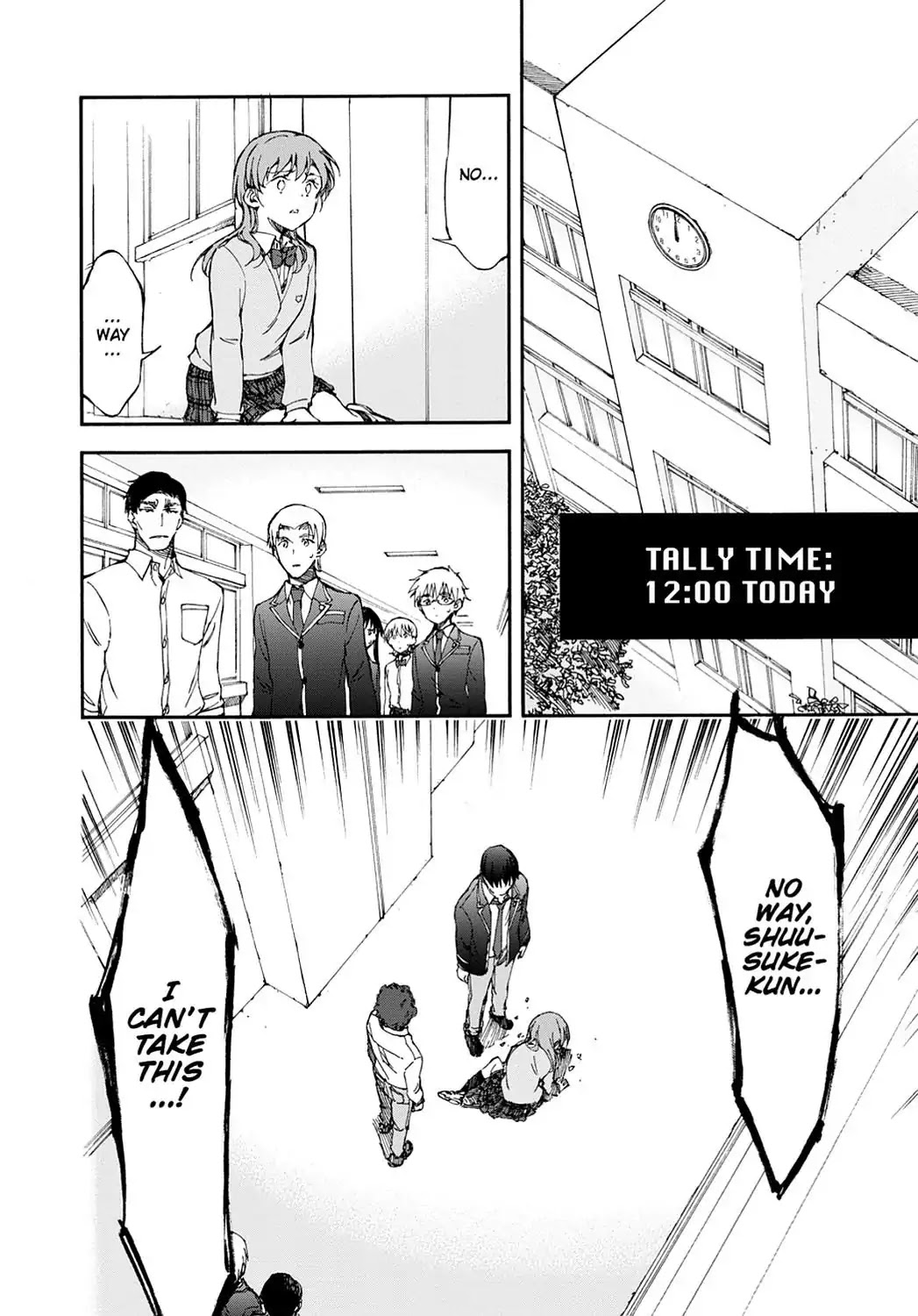 Touhyou Game - Anata ni Kuroki Ippyou o Chapter 9 page 10 - Chapter 9