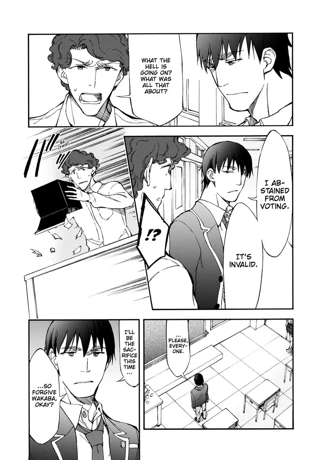 Touhyou Game - Anata ni Kuroki Ippyou o Chapter 9 page 11 - Chapter 9