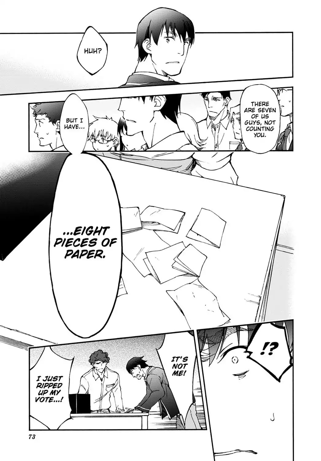 Touhyou Game - Anata ni Kuroki Ippyou o Chapter 9 page 17 - Chapter 9