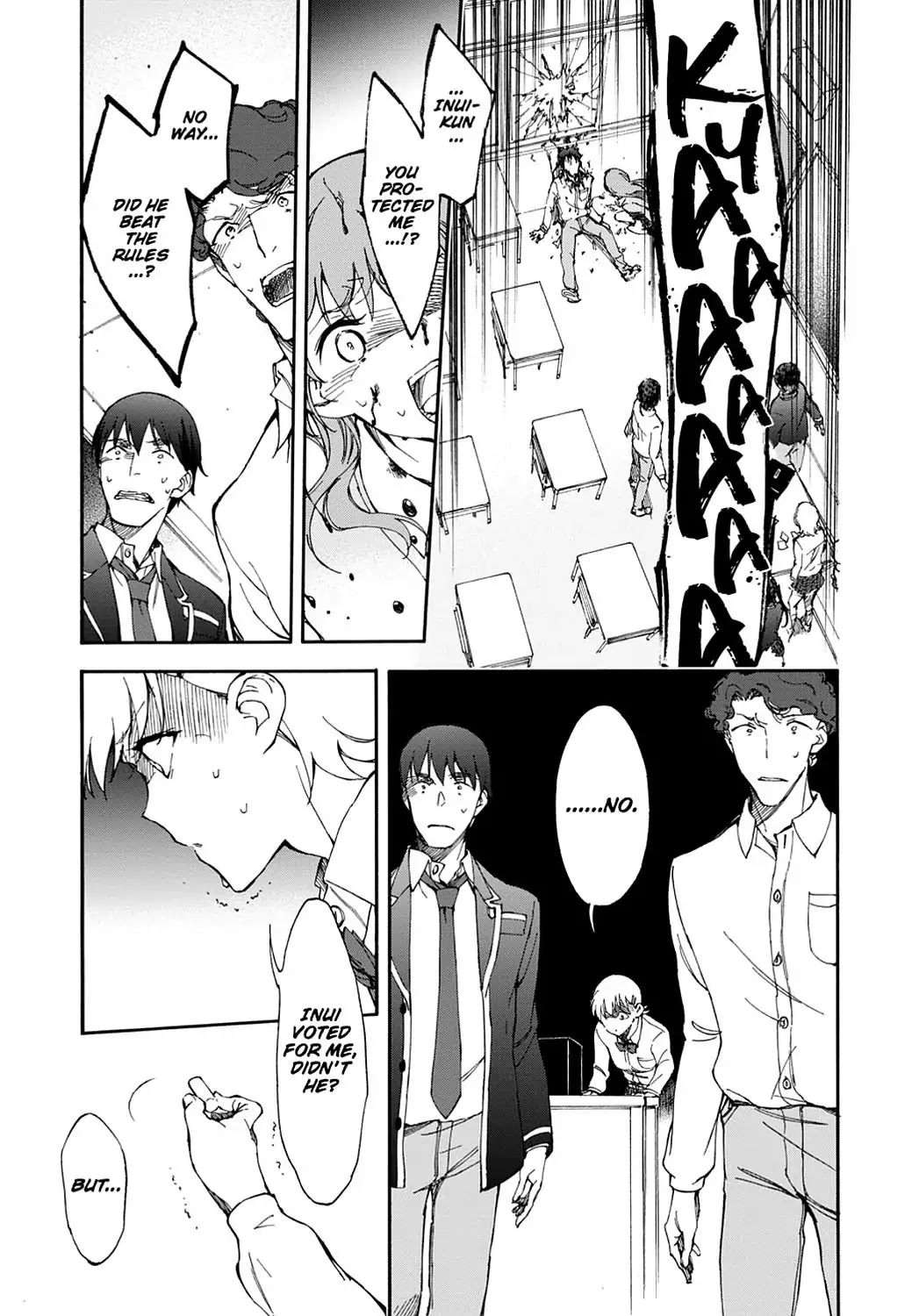 Touhyou Game - Anata ni Kuroki Ippyou o Chapter 9 page 27 - Chapter 9