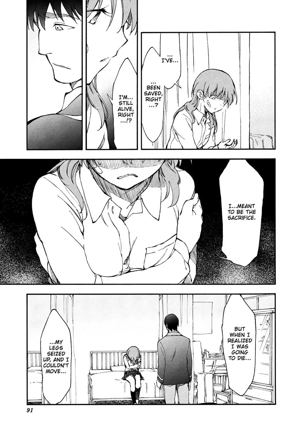 Touhyou Game - Anata ni Kuroki Ippyou o Chapter 9 page 35 - Chapter 9