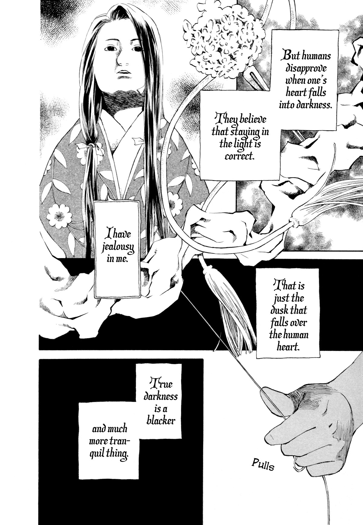 Toukei Ibun Chapter 2.1 page 4 - Chapter 2.1: First Act:On the Beauty of Darkness (Part 1)