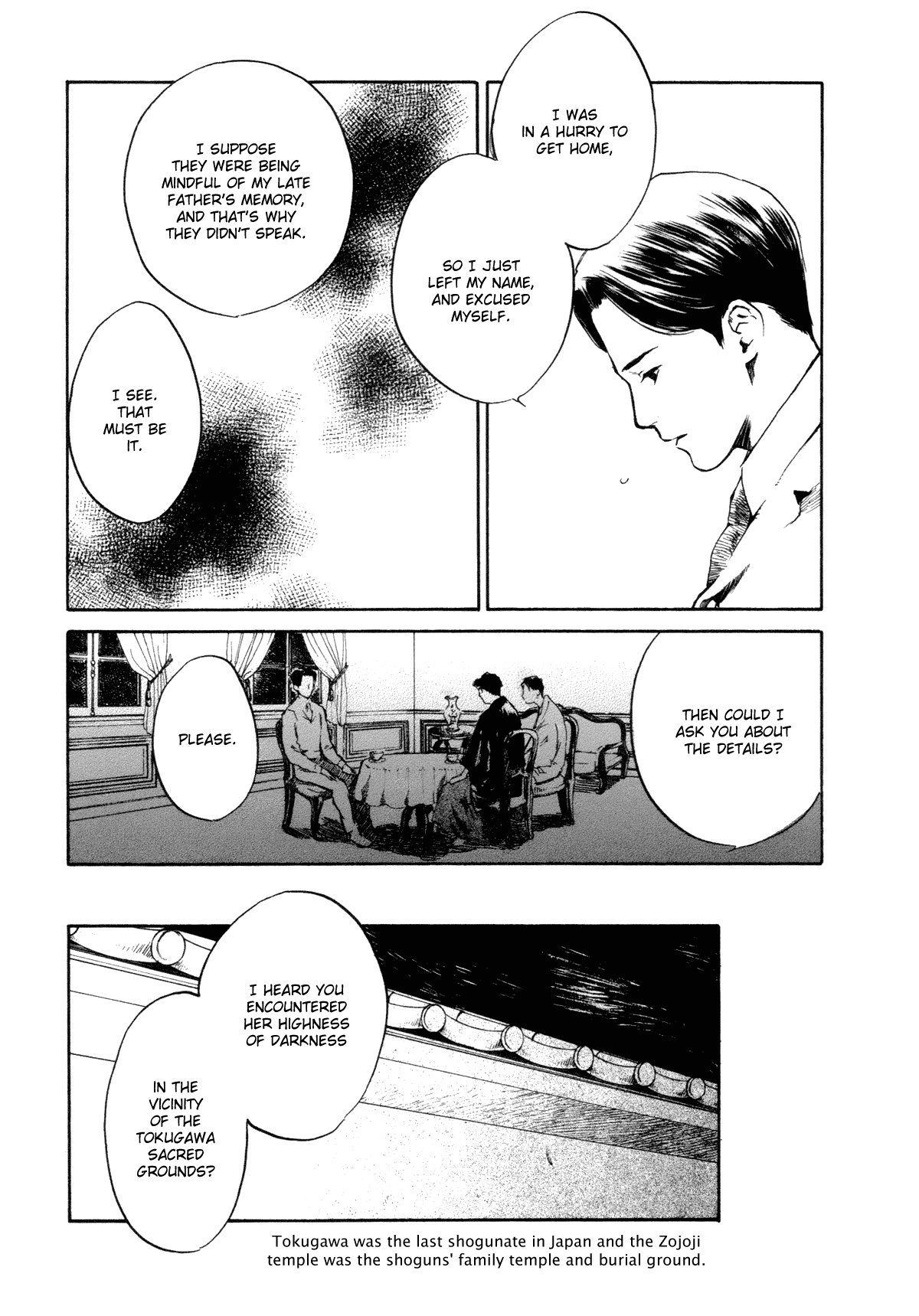 Toukei Ibun Chapter 2.2 page 13 - Chapter 2.2: First Act:On the Beauty of Darkness (Part 2)