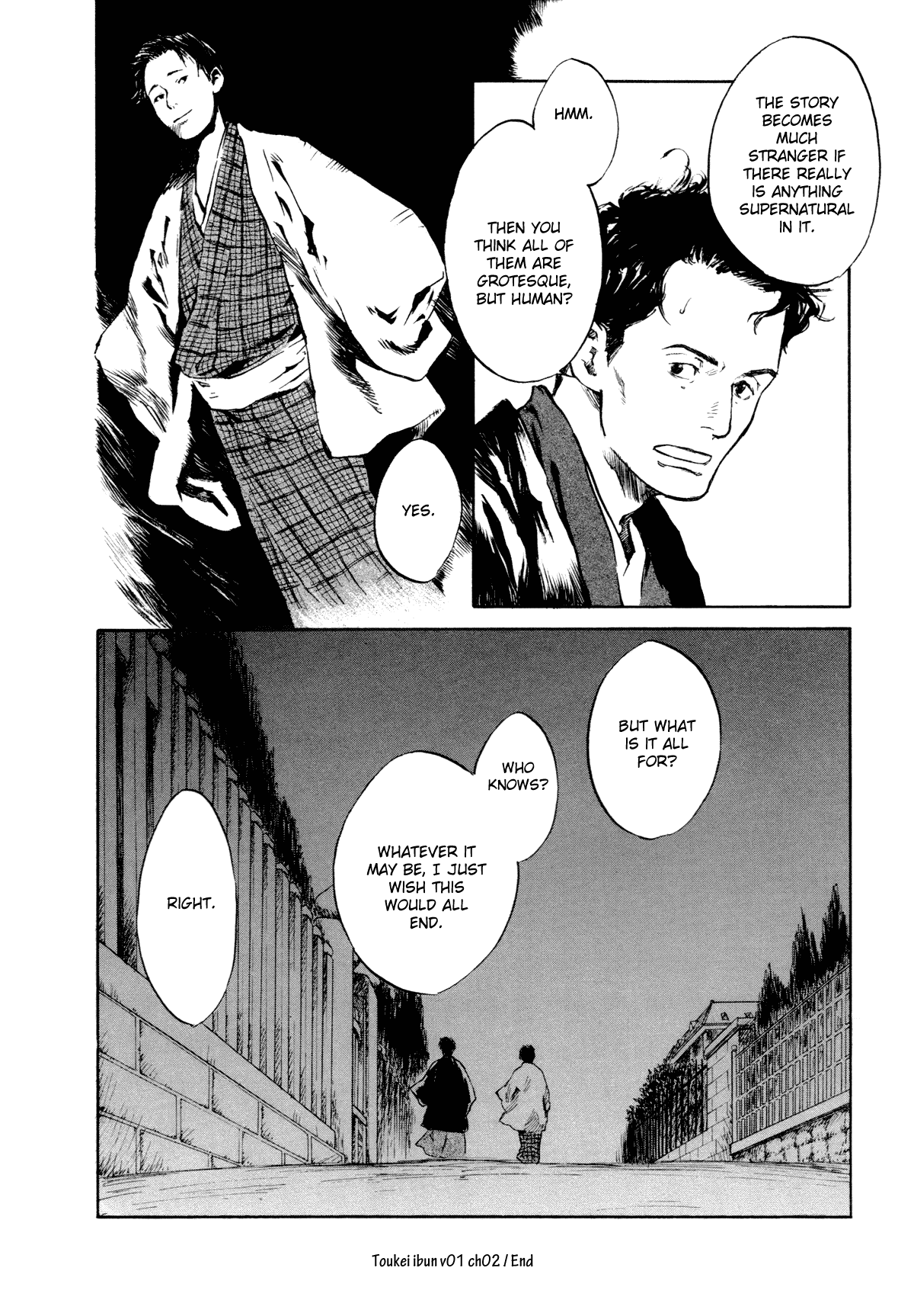 Toukei Ibun Chapter 2.2 page 28 - Chapter 2.2: First Act:On the Beauty of Darkness (Part 2)