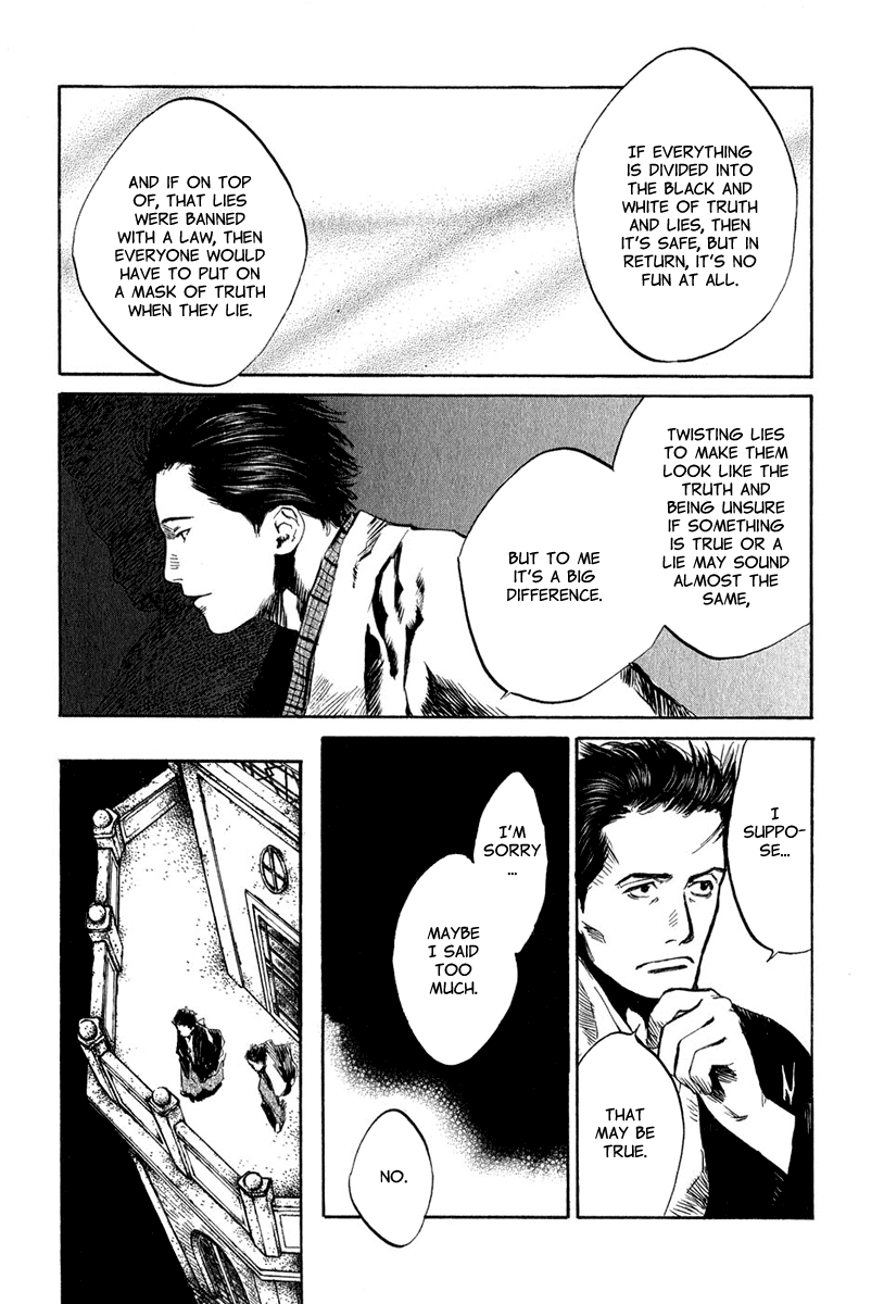Toukei Ibun Chapter 4.7 page 19 - Chapter 4.7: Third Act:Midnight Garden, the Fish are Going Round. (Part 7)
