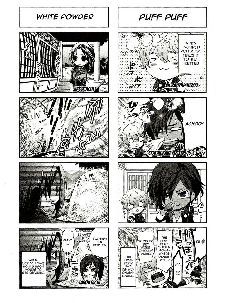 Touken Ranbu 4-koma Anthology Chapter 1 page 4 - Chapter 1