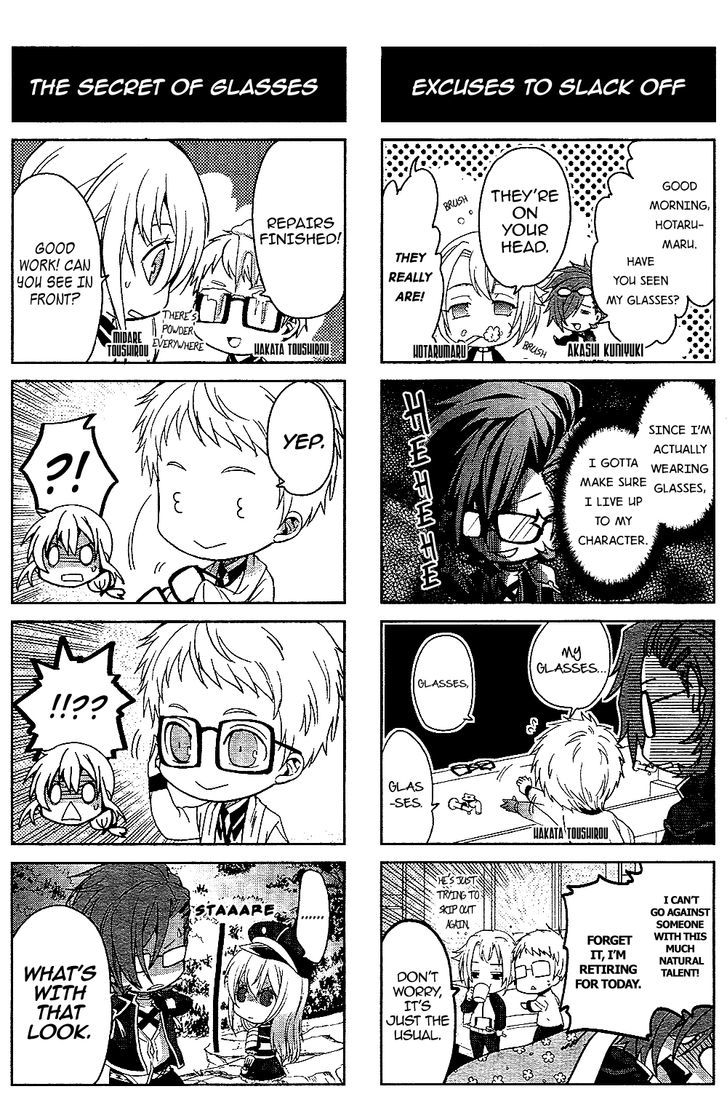 Touken Ranbu 4-koma Anthology Chapter 2 page 5 - Chapter 2