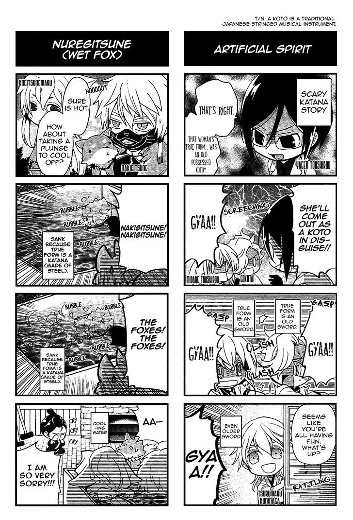 Touken Ranbu 4-koma Anthology Chapter 3 page 5 - Chapter 3