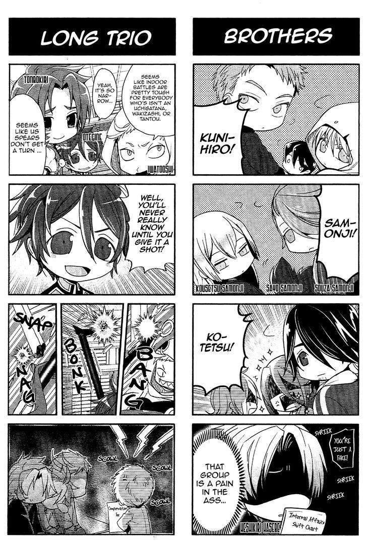 Touken Ranbu 4-koma Anthology Chapter 3 page 7 - Chapter 3