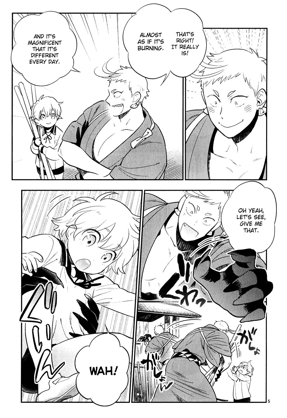 Touken Ranbu Anthology ~ Hibana Mae, Touken Danshi ~ Chapter 1 page 5 - Chapter 1: Afterglow (by Saida Nika)
