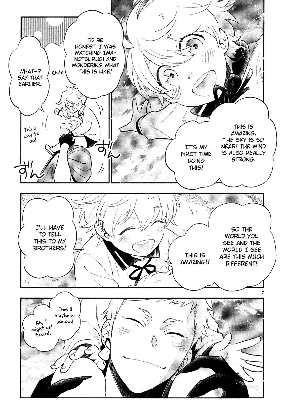 Touken Ranbu Anthology ~ Hibana Mae, Touken Danshi ~ Chapter 1 page 7 - Chapter 1: Afterglow (by Saida Nika)