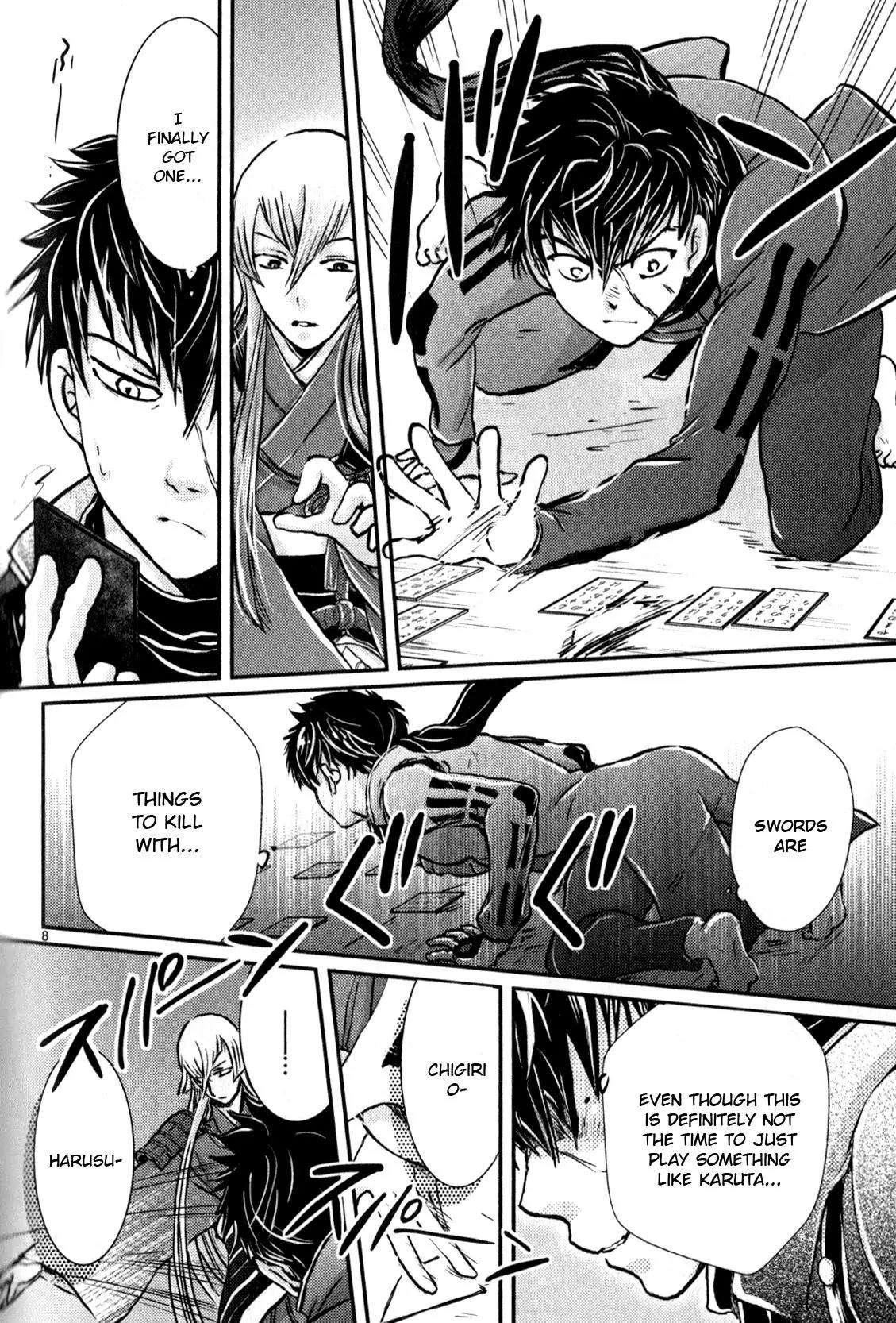 Touken Ranbu Anthology ~ Hibana Mae, Touken Danshi ~ Chapter 10 page 8 - Chapter 10: They Don't Get Along At All / Narushima Yuri