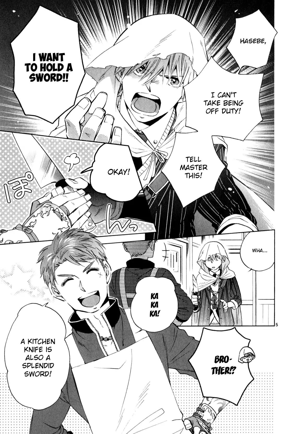 Touken Ranbu Anthology ~ Hibana Mae, Touken Danshi ~ Chapter 12 page 5 - Chapter 12: The Second Life as a Blade / Mitsu Nanae
