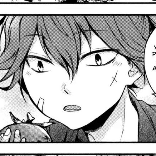 Touken Ranbu Anthology ~ Hibana Mae, Touken Danshi ~ Chapter 16: The Rice Ball That Connects Hearts / Tano Kakashi cover