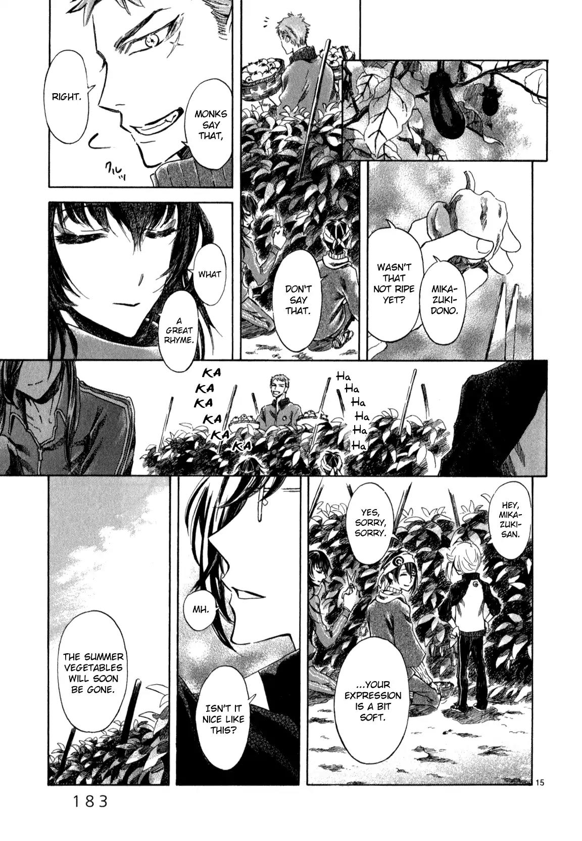 Touken Ranbu Anthology ~ Hibana Mae, Touken Danshi ~ Chapter 19 page 15 - Chapter 19: Good Weather In The Citadel / Amai Maki