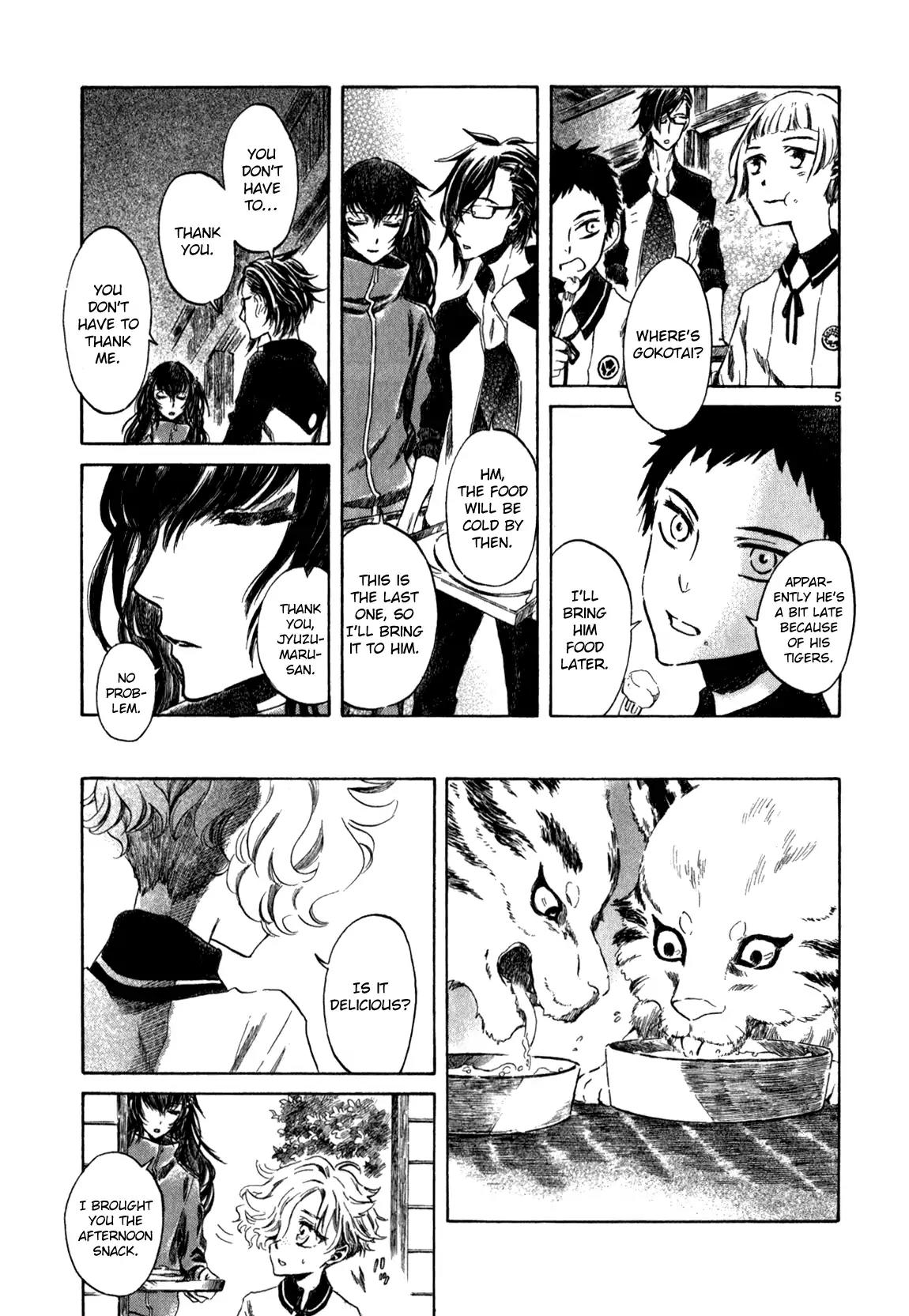 Touken Ranbu Anthology ~ Hibana Mae, Touken Danshi ~ Chapter 19 page 5 - Chapter 19: Good Weather In The Citadel / Amai Maki