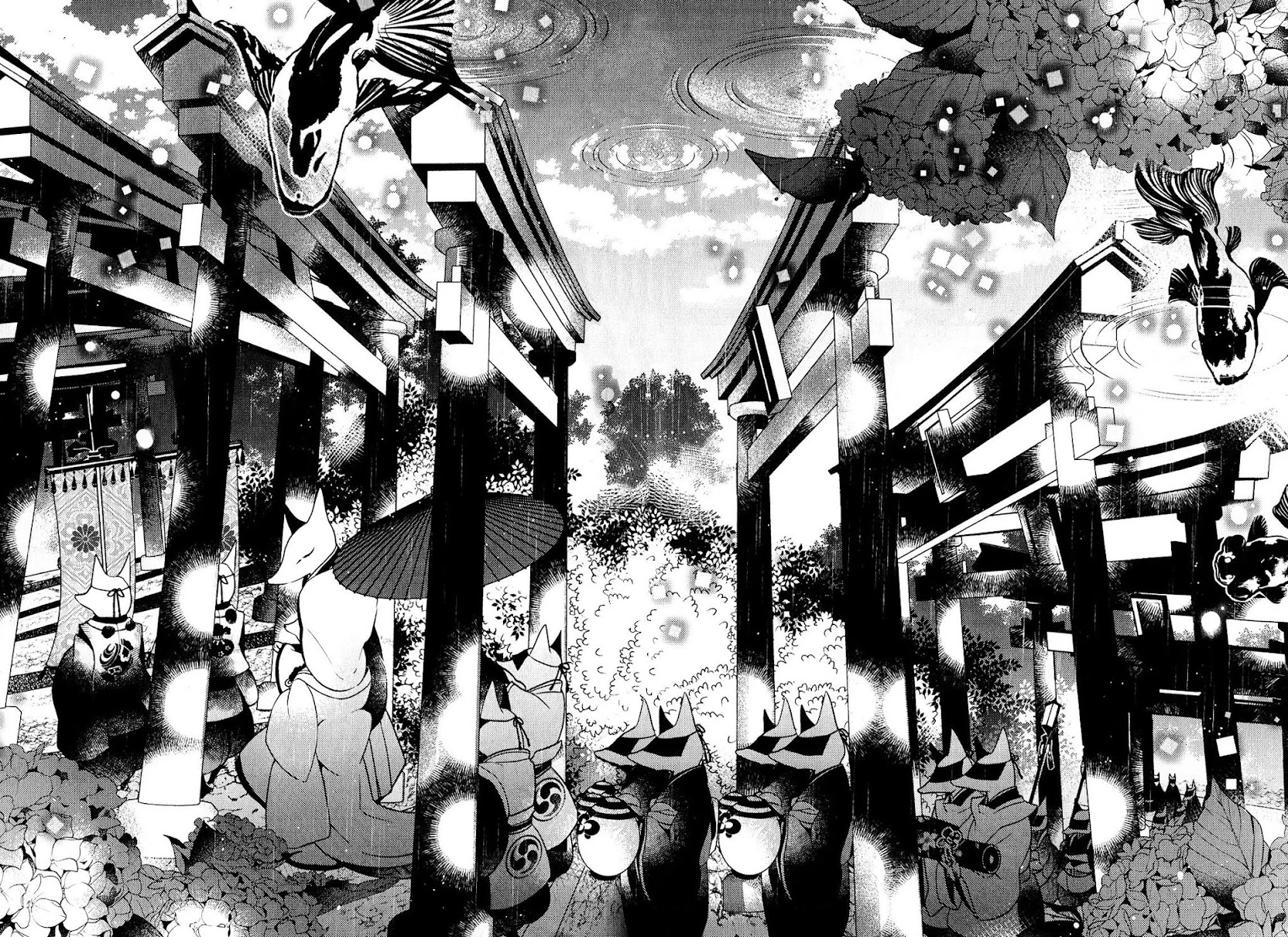 Touken Ranbu Anthology ~ Hibana Mae, Touken Danshi ~ Chapter 4 page 6 - Chapter 4: Great Day for Foxes (by Sakondou Eri)