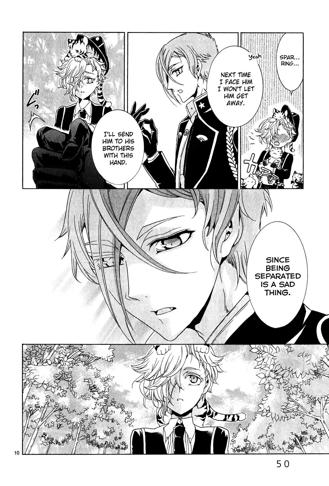 Touken Ranbu Anthology ~ Hibana Mae, Touken Danshi ~ Chapter 5 page 10 - Chapter 5: Howling Sunlight (by Youryuu)