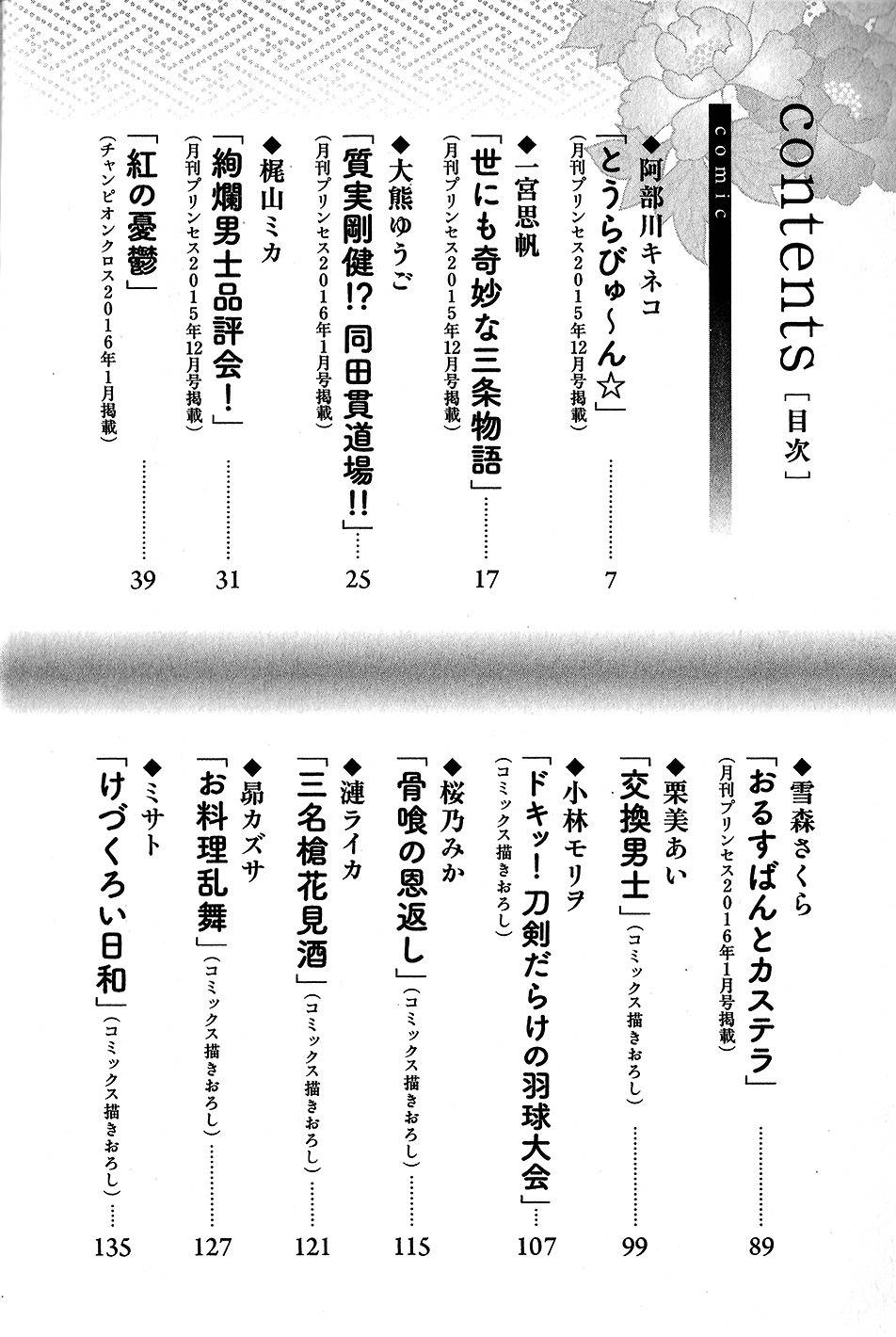 Touken Ranbu Anthology - Preparations for departure! - Chapter 0 page 5 - Chapter 0