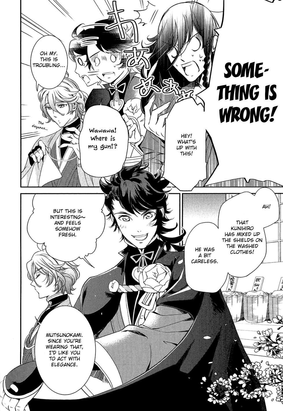Touken Ranbu Anthology - Preparations for departure! - Chapter 13 page 4 - Chapter 13: Changing Boys