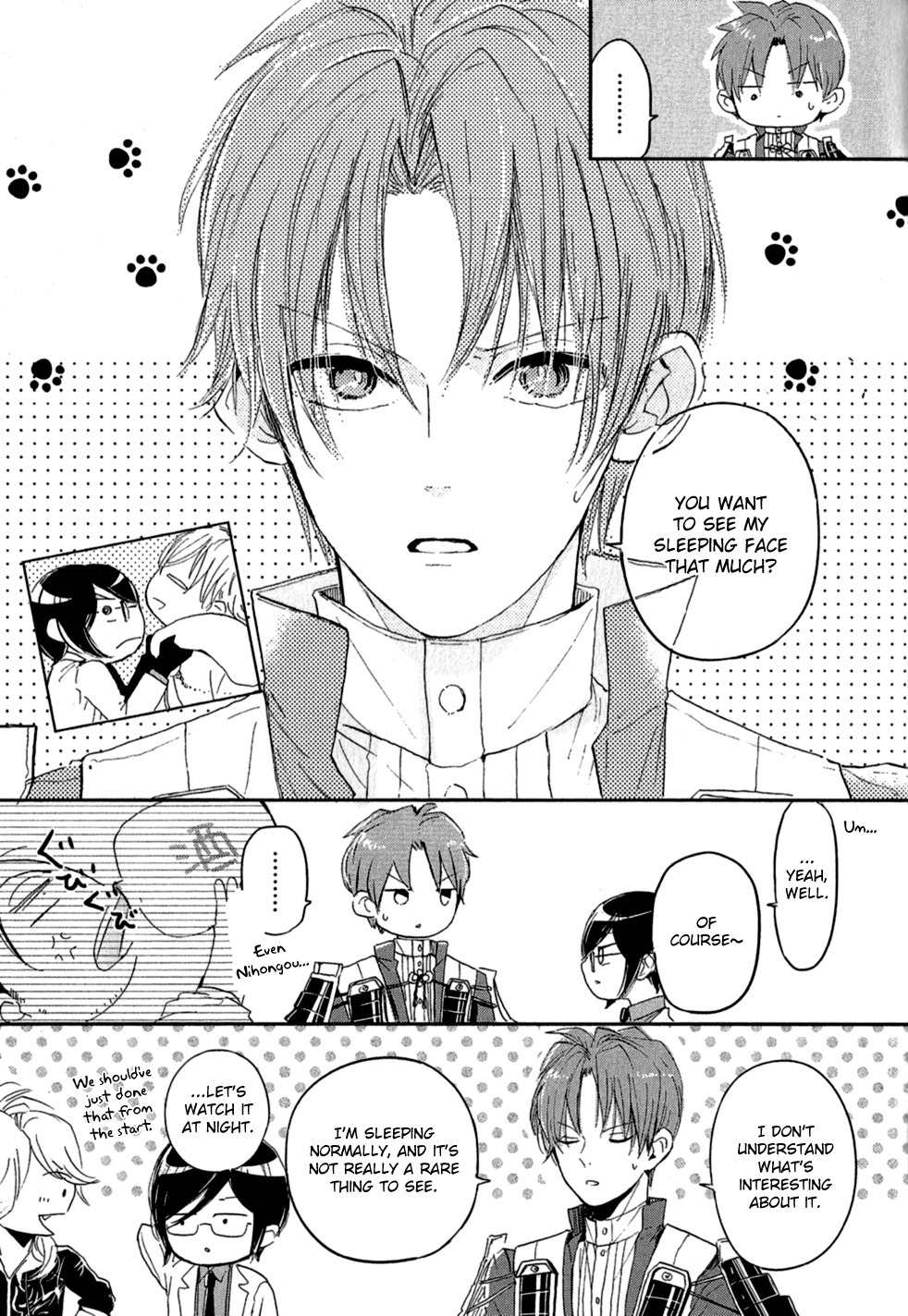 Touken Ranbu Anthology - Preparations for departure! - Chapter 6 page 8 - Chapter 6: Hasebe of the Sleepless Citadel