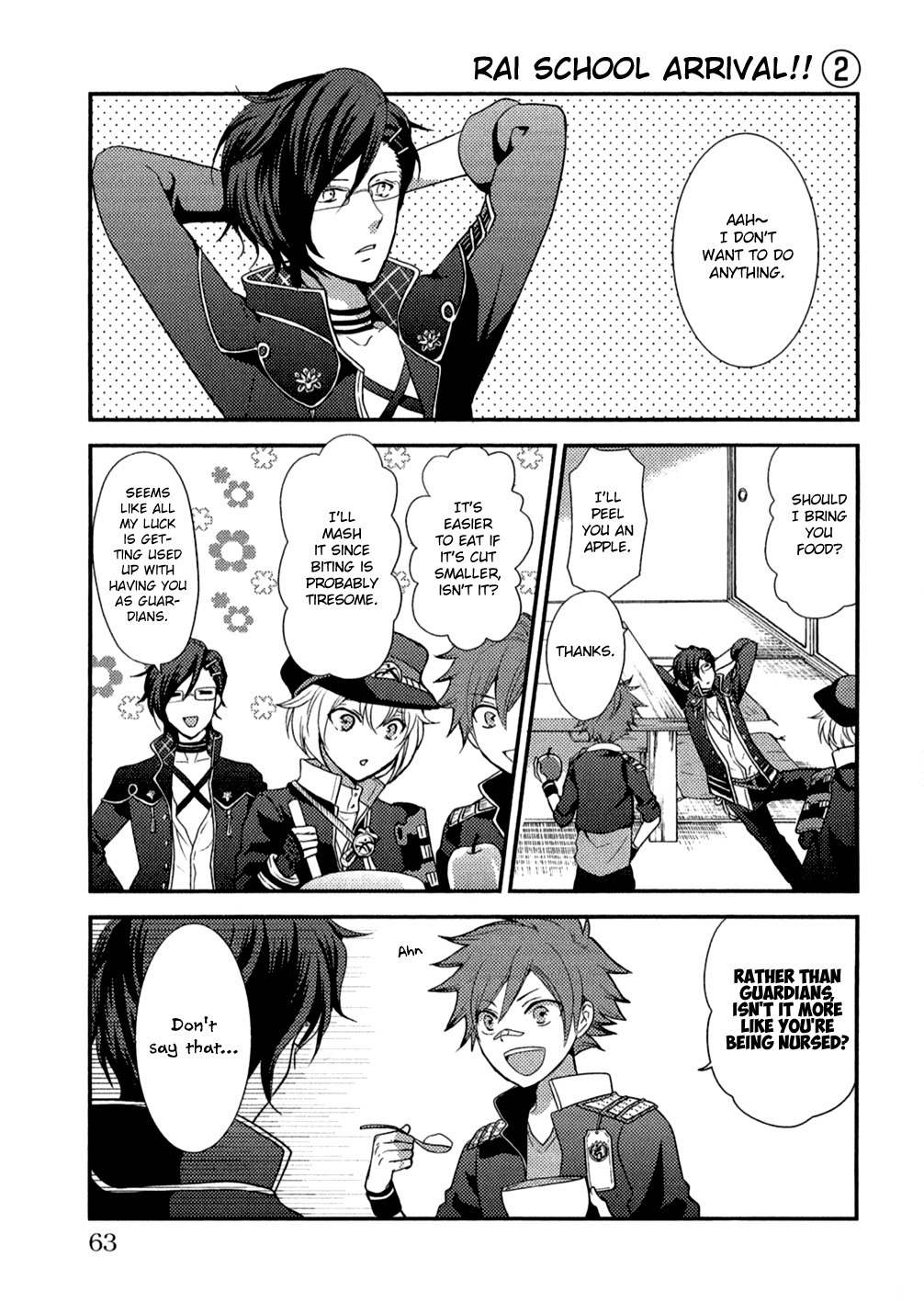Touken Ranbu Anthology - Preparations for departure! - Chapter 8 page 2 - Chapter 8: Rai School Arrival
