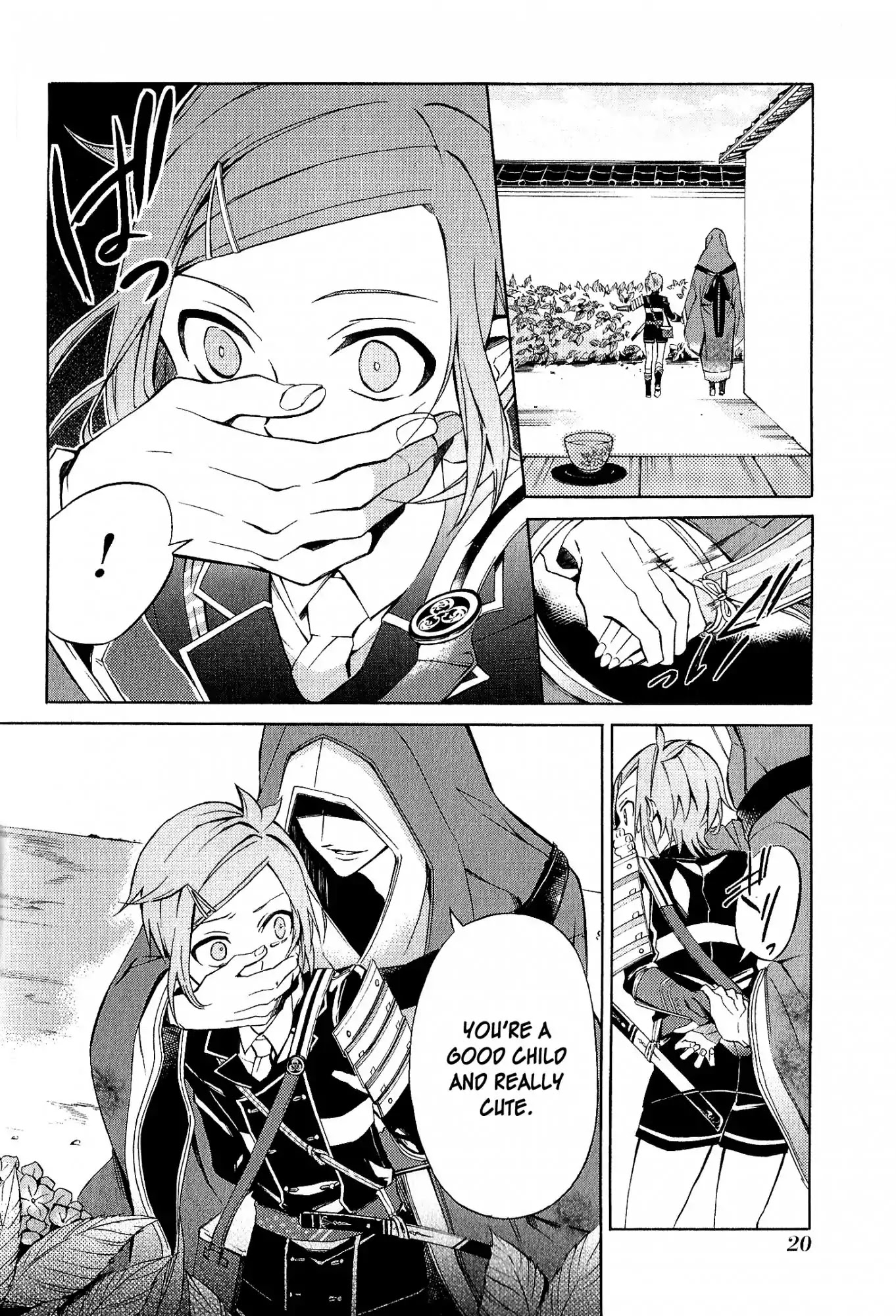 Touken Ranbu Anthology ~ Records of Fresh Breeze~ Chapter 1 page 8 - Chapter 1: Caution of Married Women! / Shiota Haruto