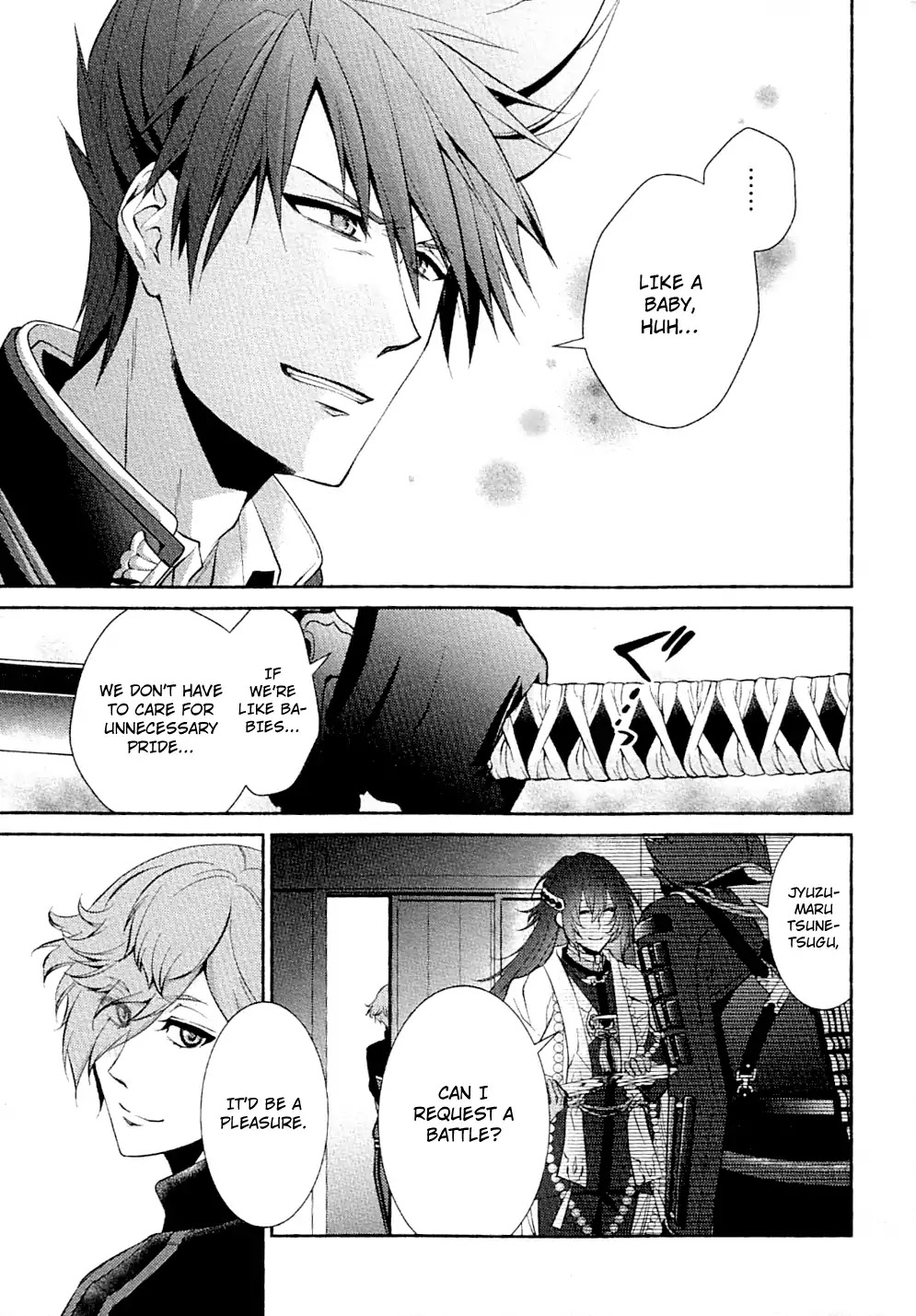 Touken Ranbu Anthology ~ Records of Fresh Breeze~ Chapter 12 page 11 - Chapter 12: The Duty of Sword Boys / Akino Kisara