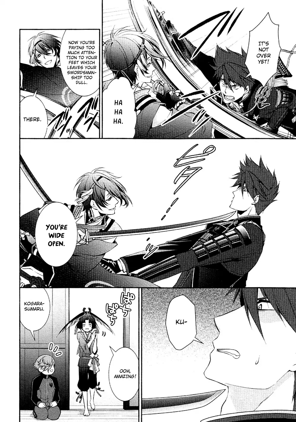 Touken Ranbu Anthology ~ Records of Fresh Breeze~ Chapter 12 page 4 - Chapter 12: The Duty of Sword Boys / Akino Kisara