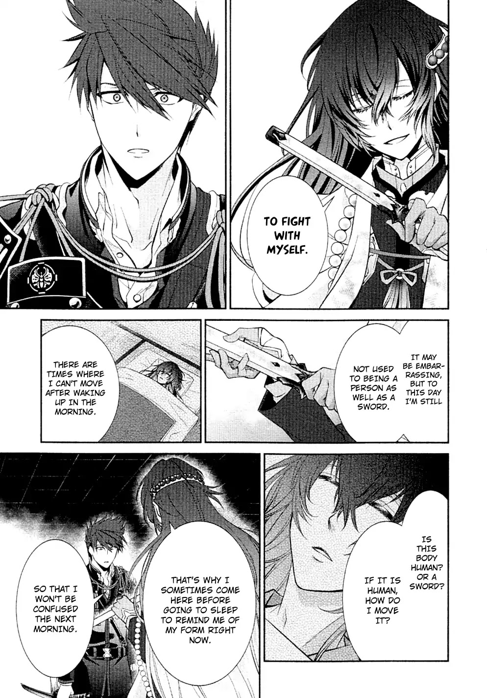 Touken Ranbu Anthology ~ Records of Fresh Breeze~ Chapter 12 page 9 - Chapter 12: The Duty of Sword Boys / Akino Kisara