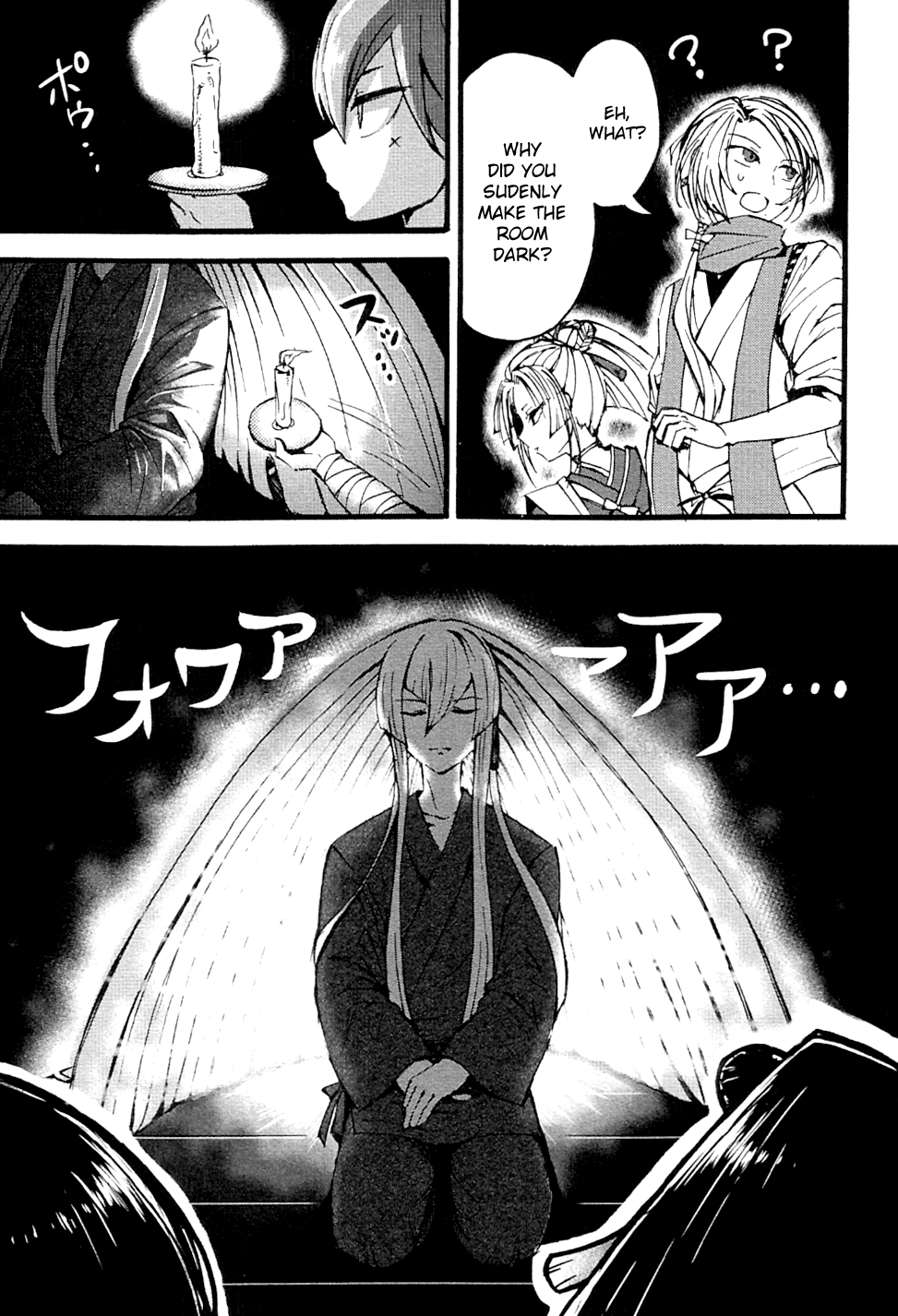 Touken Ranbu Anthology ~ Records of Fresh Breeze~ Chapter 13 page 7 - Chapter 13: The Citadel Hairdressing Salon (by Katsusaki Hiro)