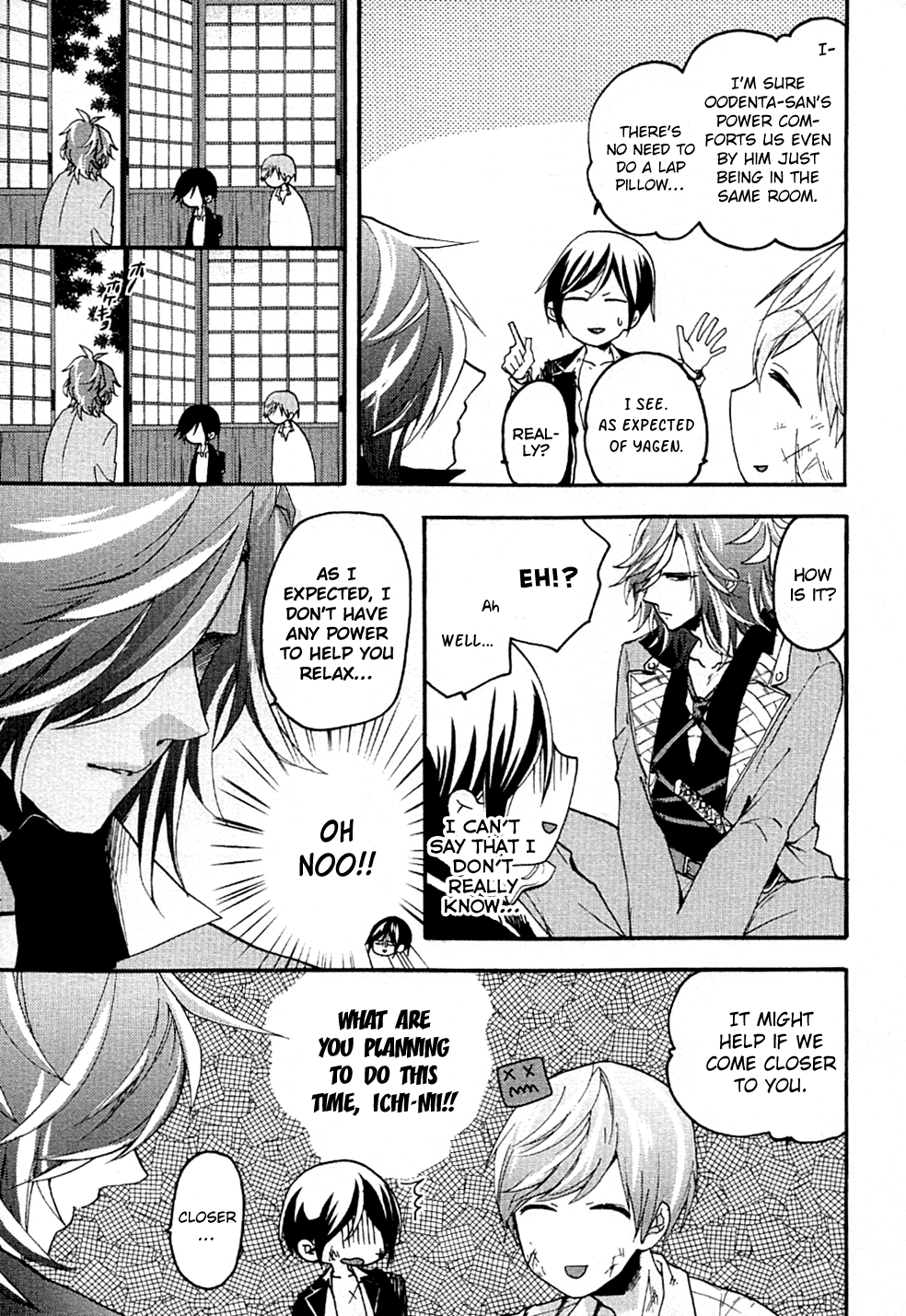 Touken Ranbu Anthology ~ Records of Fresh Breeze~ Chapter 14 page 9 - Chapter 14: Yagen's Comfort (by Asuka Satsuki)