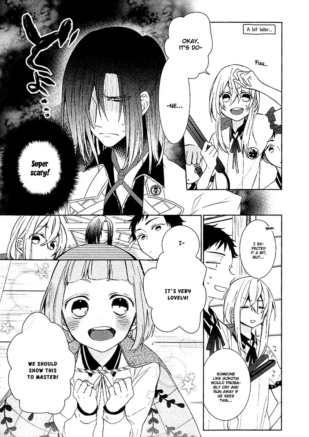 Touken Ranbu Anthology ~ Records of Fresh Breeze~ Chapter 3 page 7 - Chapter 3: Straight Sword Boys / Mikami Ritsuhiro