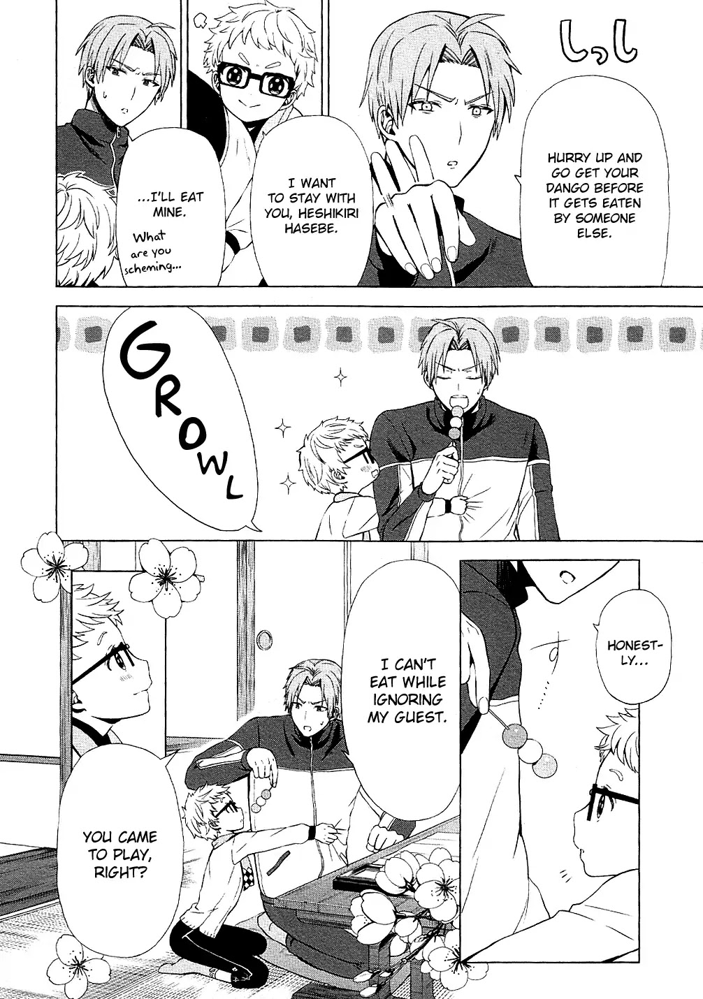Touken Ranbu Anthology ~ Records of Fresh Breeze~ Chapter 4 page 4 - Chapter 4: Do You Want Something Sweet? / Kanai Chisaki