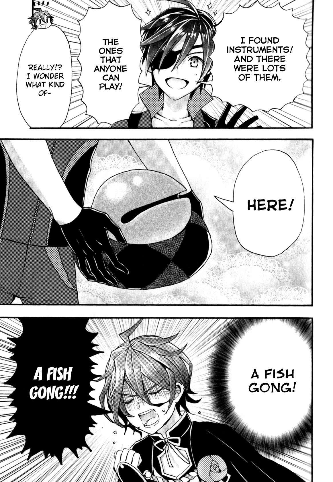 Touken Ranbu Anthology ~ SQEX Formation ~ Chapter 14 page 5 - Chapter 14: A Very Elegant Citadel (by Katsu Sakihiro)