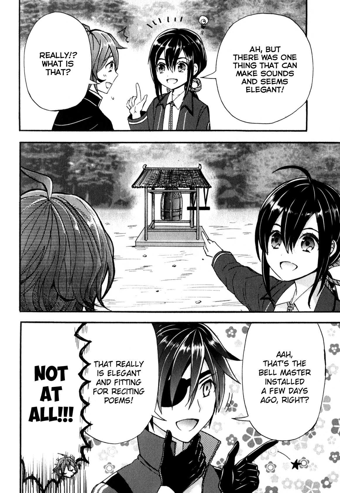 Touken Ranbu Anthology ~ SQEX Formation ~ Chapter 14 page 8 - Chapter 14: A Very Elegant Citadel (by Katsu Sakihiro)