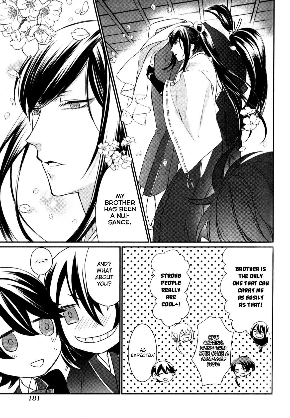 Touken Ranbu Anthology ~ SQEX Formation ~ Chapter 16 page 7 - Chapter 16: Noisy Boys (by Seira)