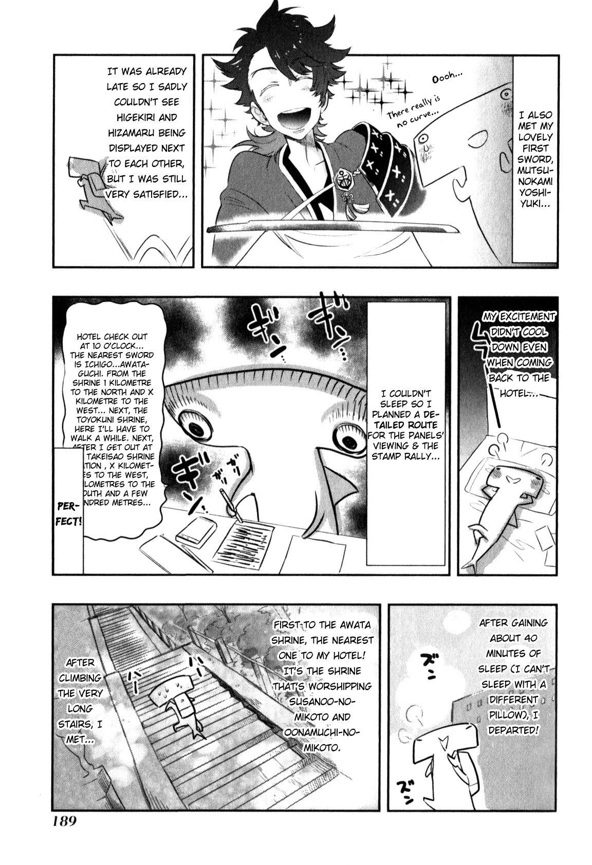Touken Ranbu Anthology ~ SQEX Formation ~ Chapter 17 page 3 - Chapter 17: One January with Tourabu and Me (by Suzuki Jirou)