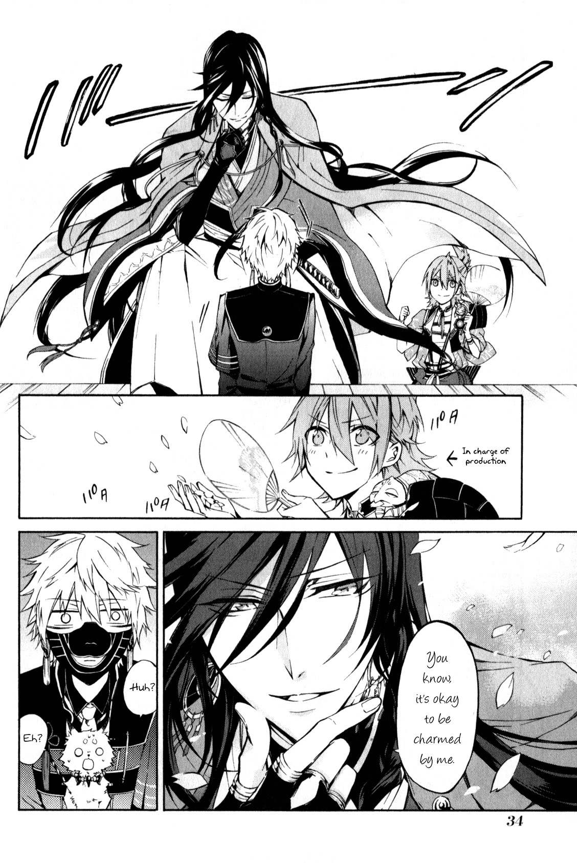 Touken Ranbu Anthology ~ SQEX Formation ~ Chapter 2 page 8 - Chapter 2: Curiosity About the Fox's Mask (by Shiota Haruto)