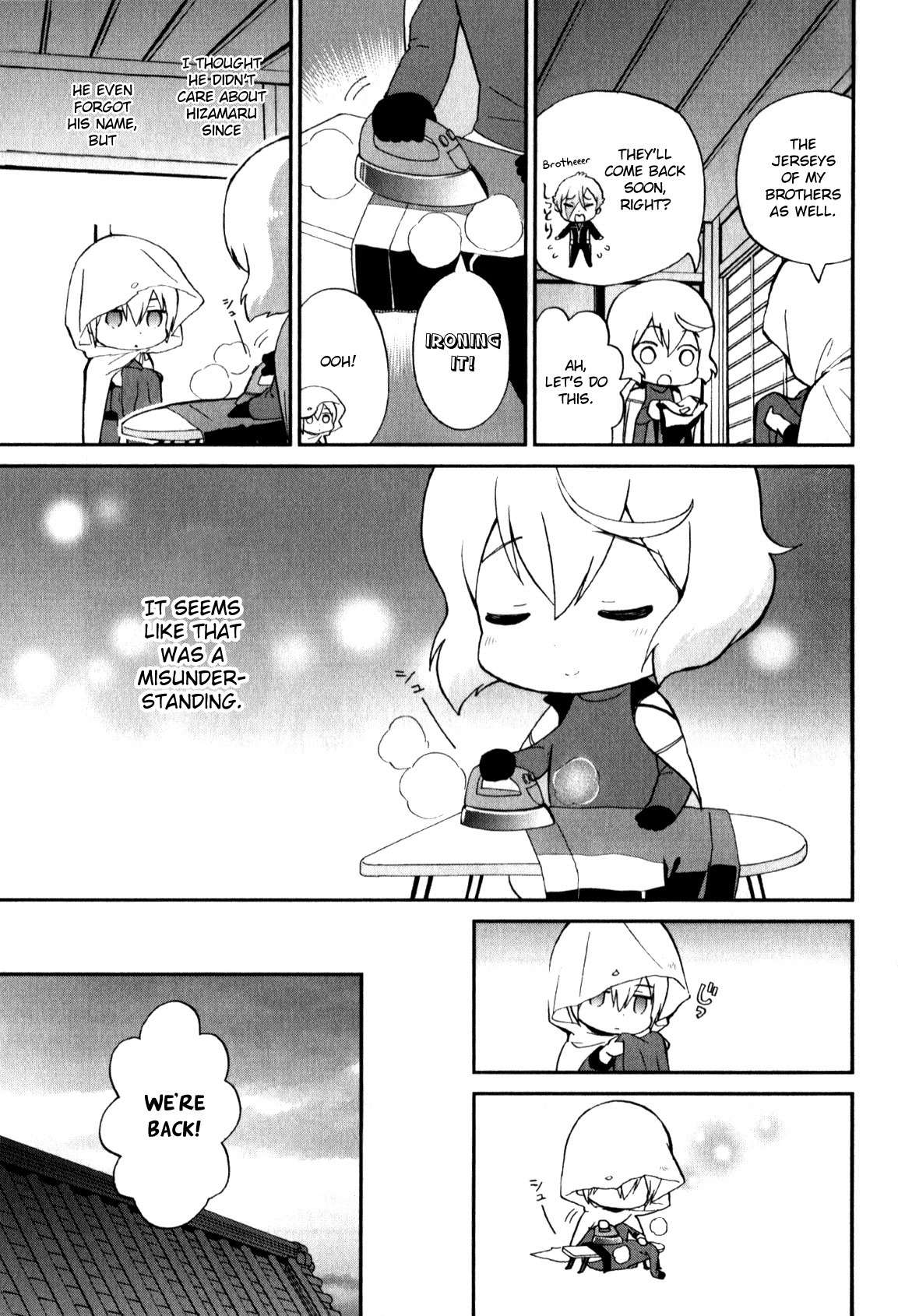 Touken Ranbu Anthology ~ SQEX Formation ~ Chapter 3 page 5 - Chapter 3: Brothers x Brothers (by Majiko!)
