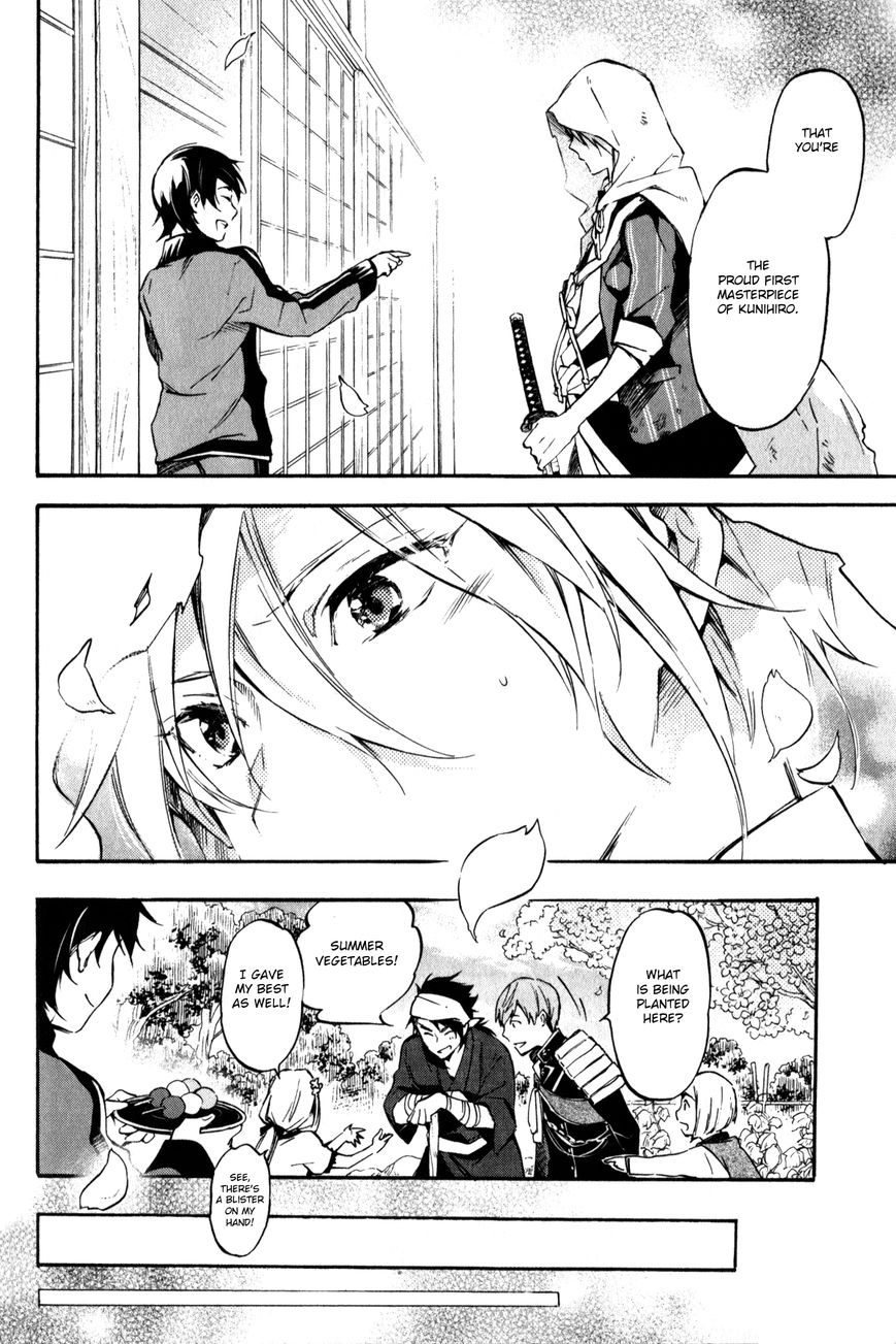 Touken Ranbu Anthology ~ Touken Danshi Makuaigeki ~ Chapter 3 page 8 - Chapter 3 : The Greenery is Ripening