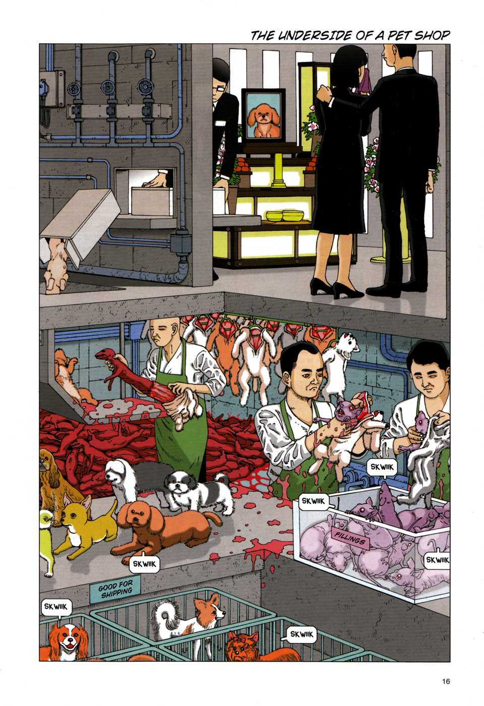 Toukou Tochuu no Deaigashira no Guuzen Kiss wa Ariuru? Jikken Chapter 15 page 1 - Chapter 15: The Underside of a Pet Shop