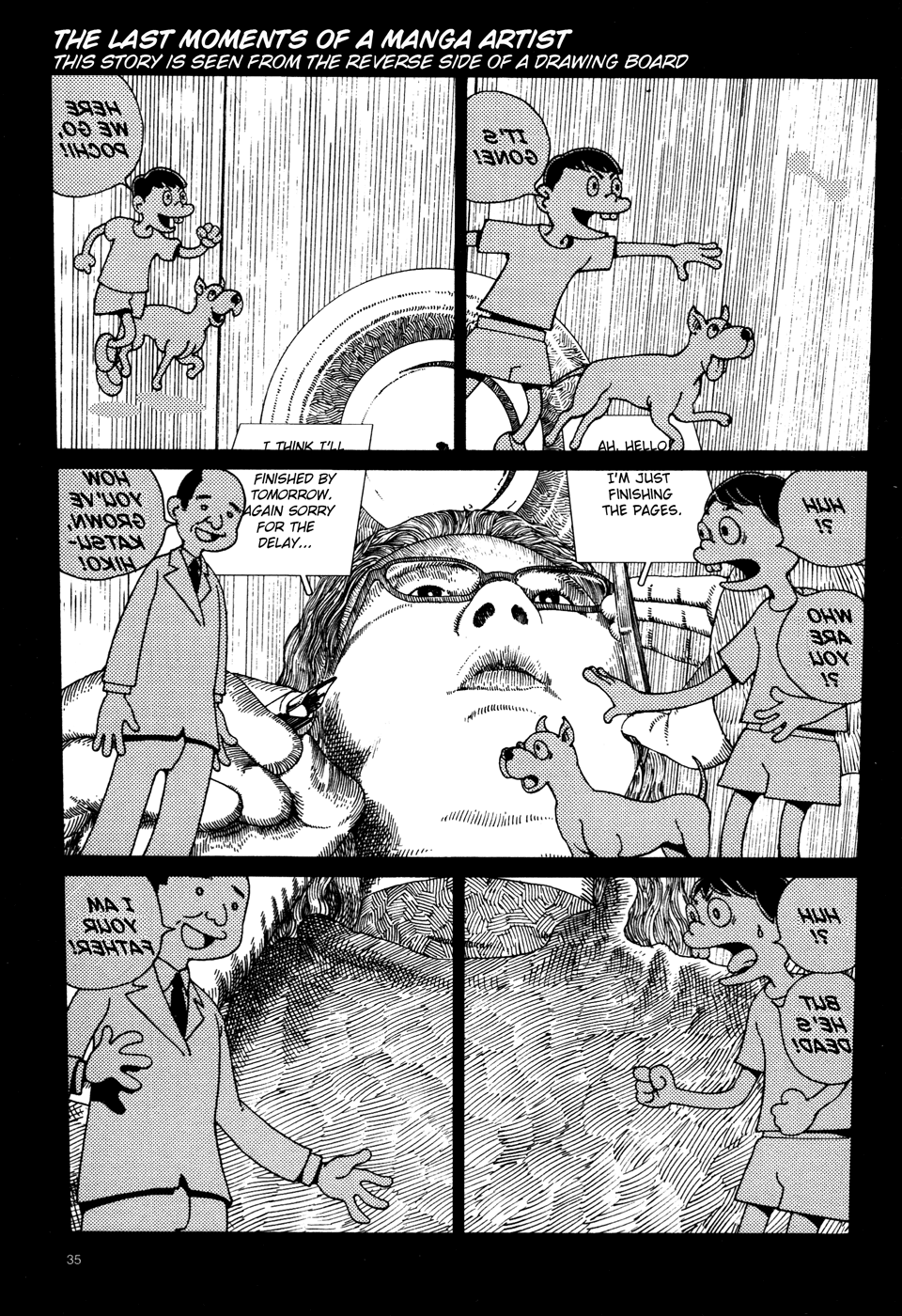 Toukou Tochuu no Deaigashira no Guuzen Kiss wa Ariuru? Jikken Chapter 23 page 1 - Chapter 23: The Last Moments of a Manga Artist